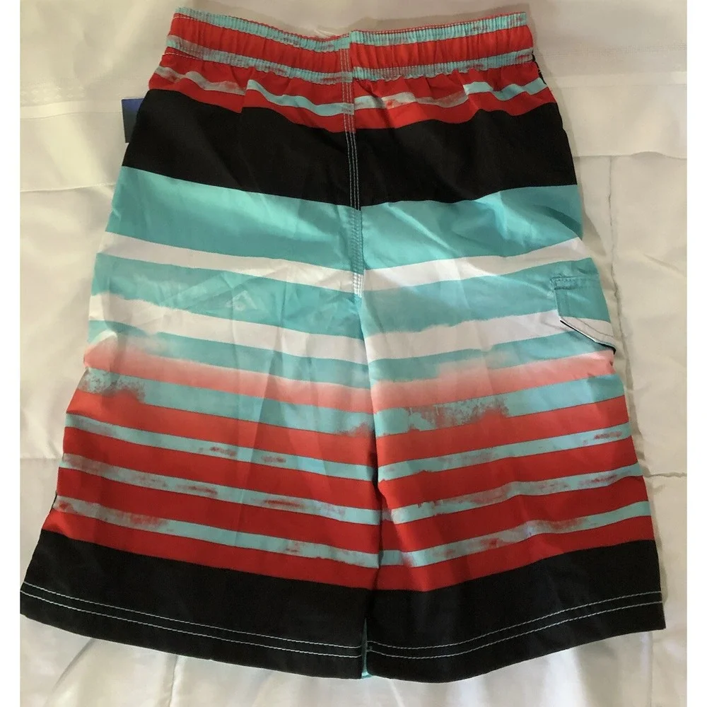 Kanu Surf Boys' Reflection‎ Quick Dry UPF 50+ Beach Swim Trunk Medium 10/12 NWT